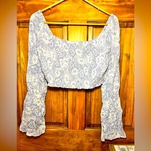 NWOT Sage The Label-Long Sleeve Crop